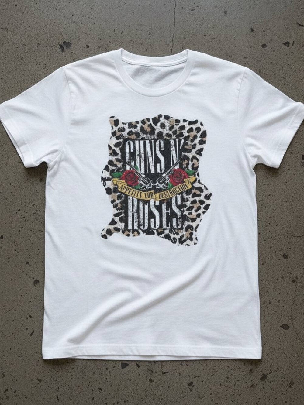 Guns N' Roses Graphic T-Shirt | Appetite for Destruction Rock Band Tee